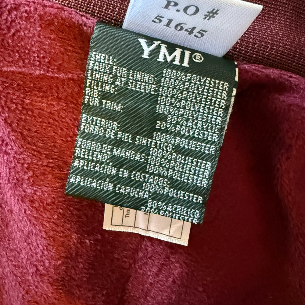 YMI Collection maroon jacket - Picture 4 of 5